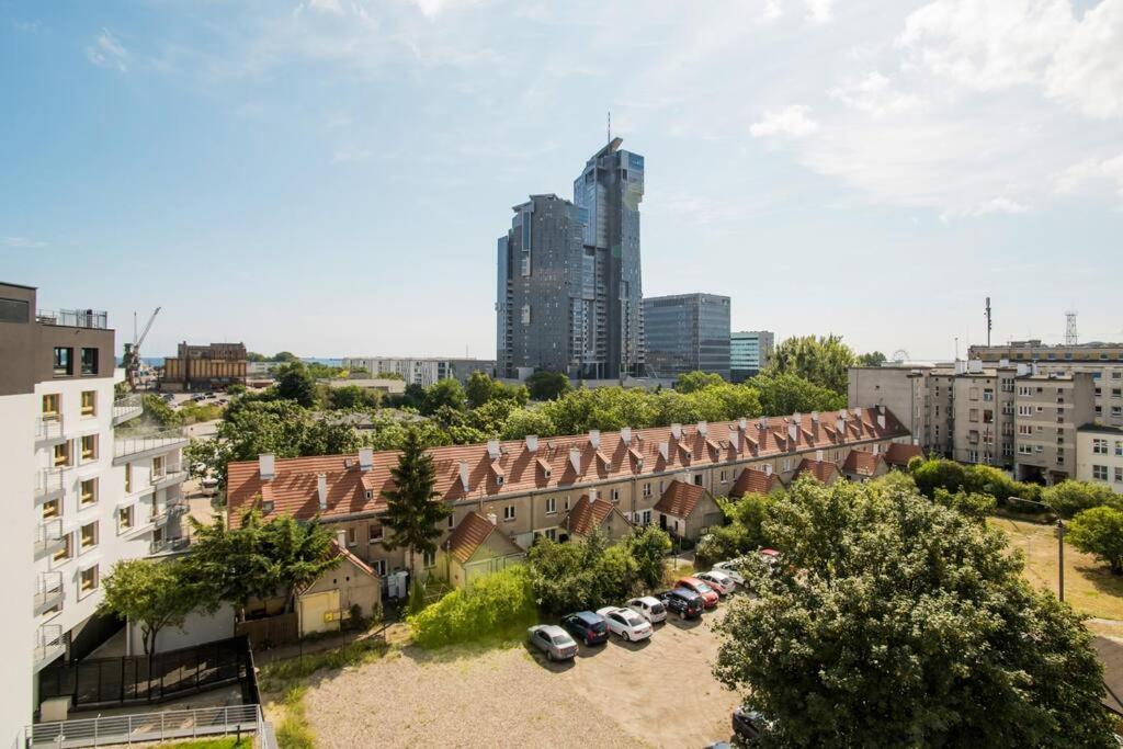 Luksusowy Penthouse Z Jacuzzi I Widokiem Na Morze Apartment กดิเนีย ภายนอก รูปภาพ