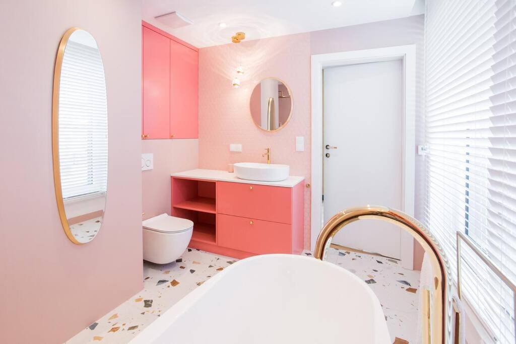 Luksusowy Penthouse Z Jacuzzi I Widokiem Na Morze Apartment กดิเนีย ภายนอก รูปภาพ